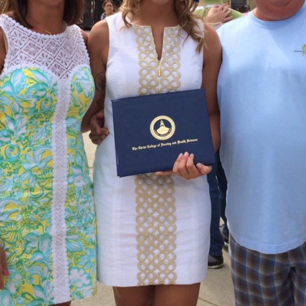 Lilly Pulitzer white dress